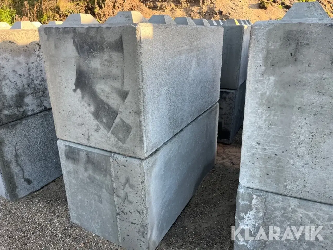 Billede 10 - Betonblokke / siloklodser 25 styk - 160x80x80cm