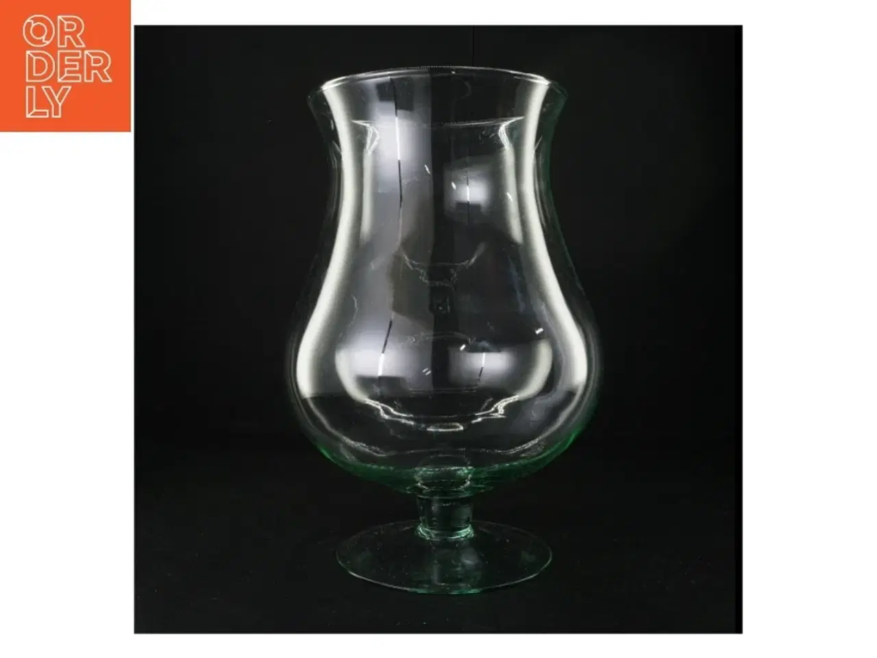 Billede 1 - Glas vase - kæmpe vinglas (str. 33 x 22 cm)