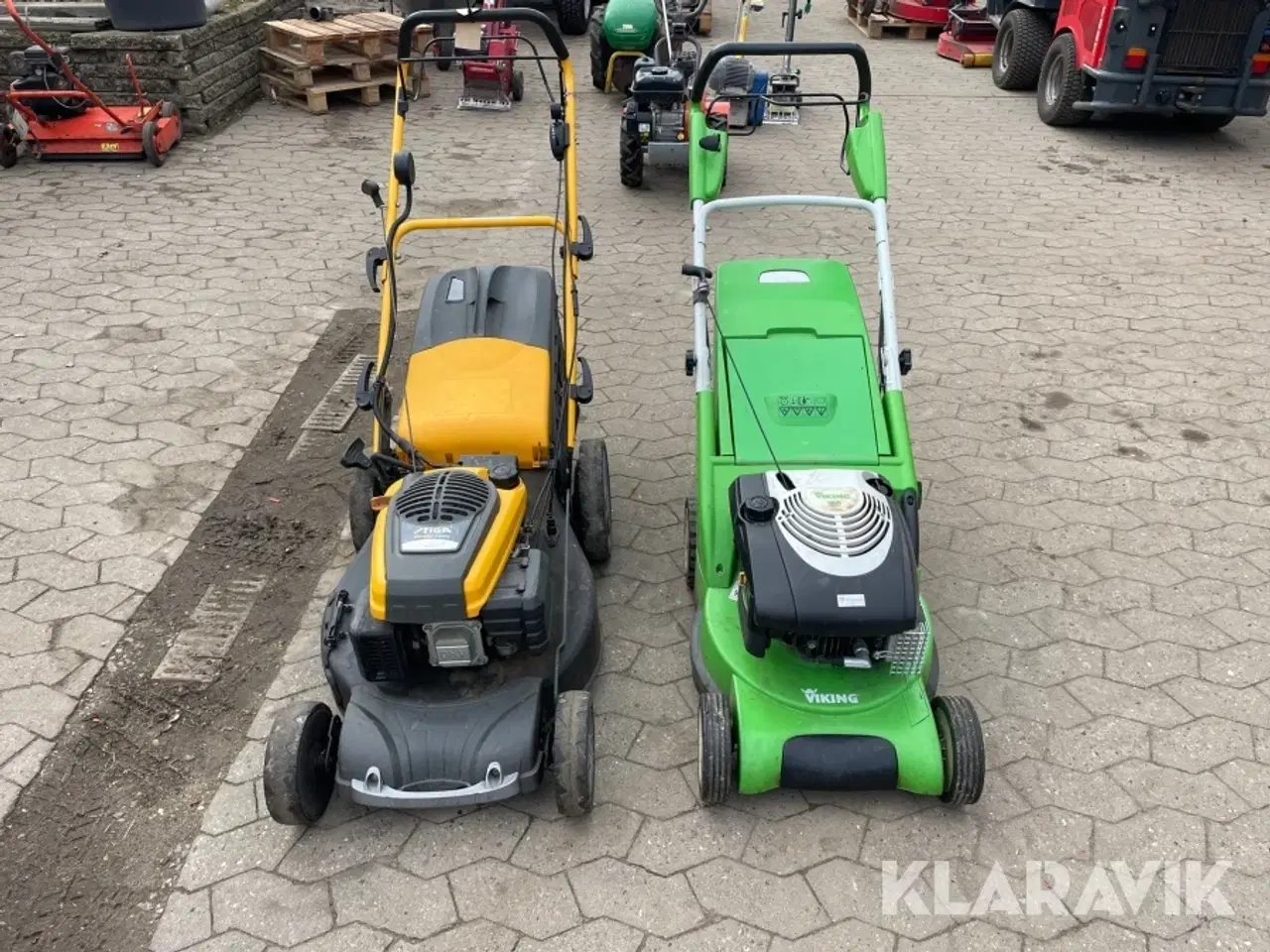 Billede 2 - Græsslåmaskine Viking & Stiga St55 + Mb545