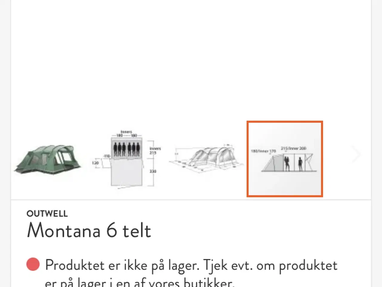 Billede 2 - Montana 6 telt