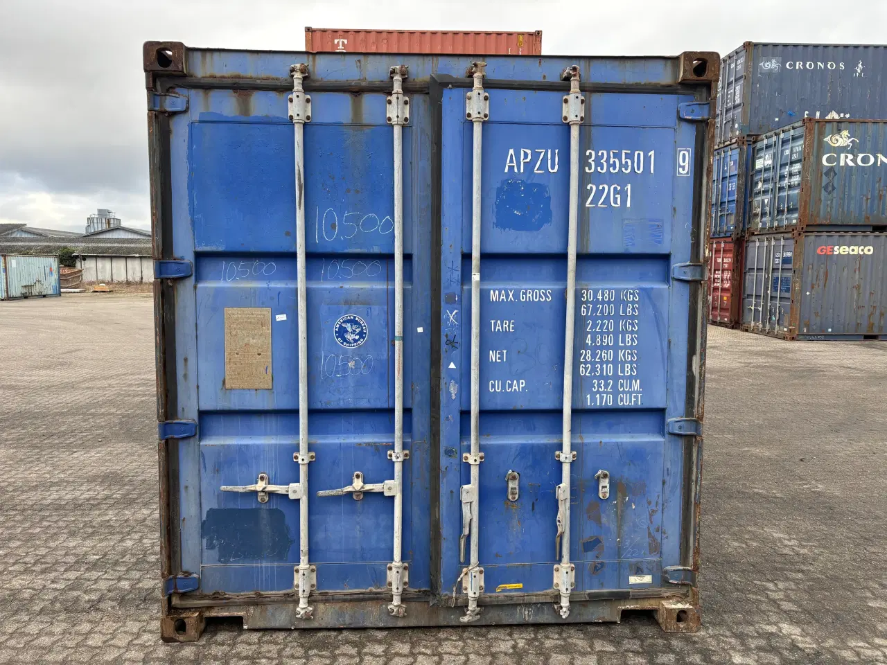 Billede 1 - 20 fods Container - ID: APZU 335501-9