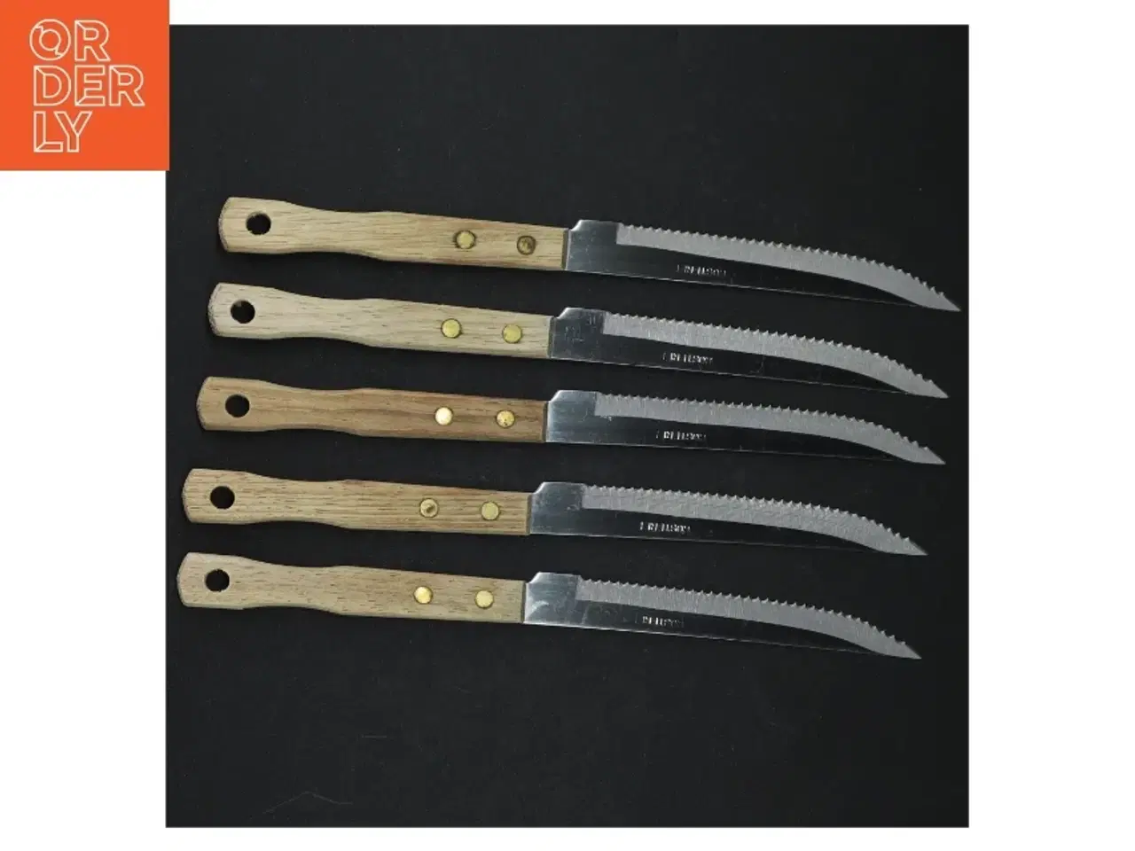 Billede 4 - Steakknive med træhåndtag