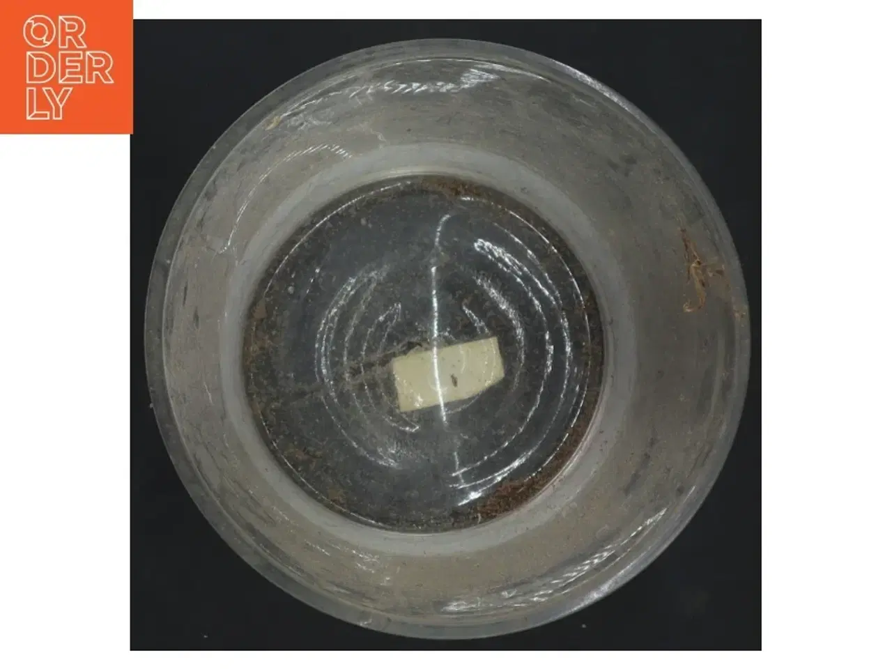 Billede 3 - Cylindrisk glas vase (str. 17x14 cm)