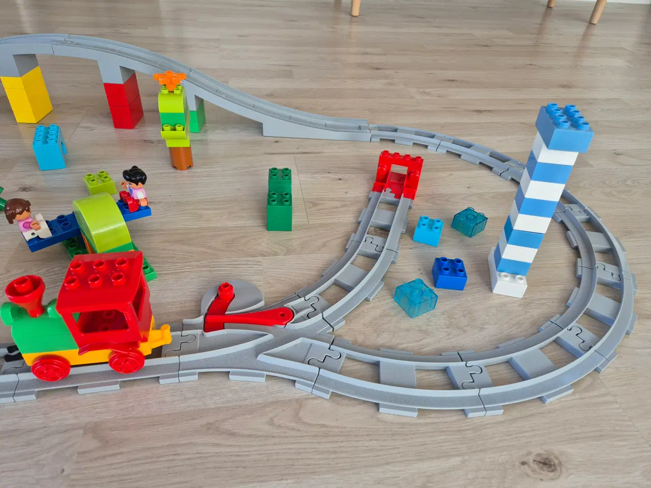 Billede 5 - Duplo Smart Elektrisk Togbane, Damptog, 