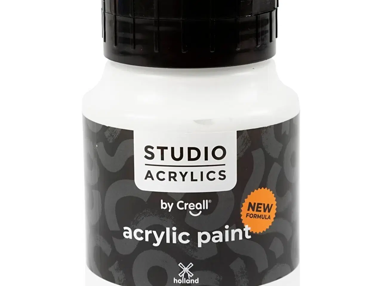 Billede 1 - Creall Studio Akrylmaling, dækkende, white (81), 500 ml/ 1 fl.