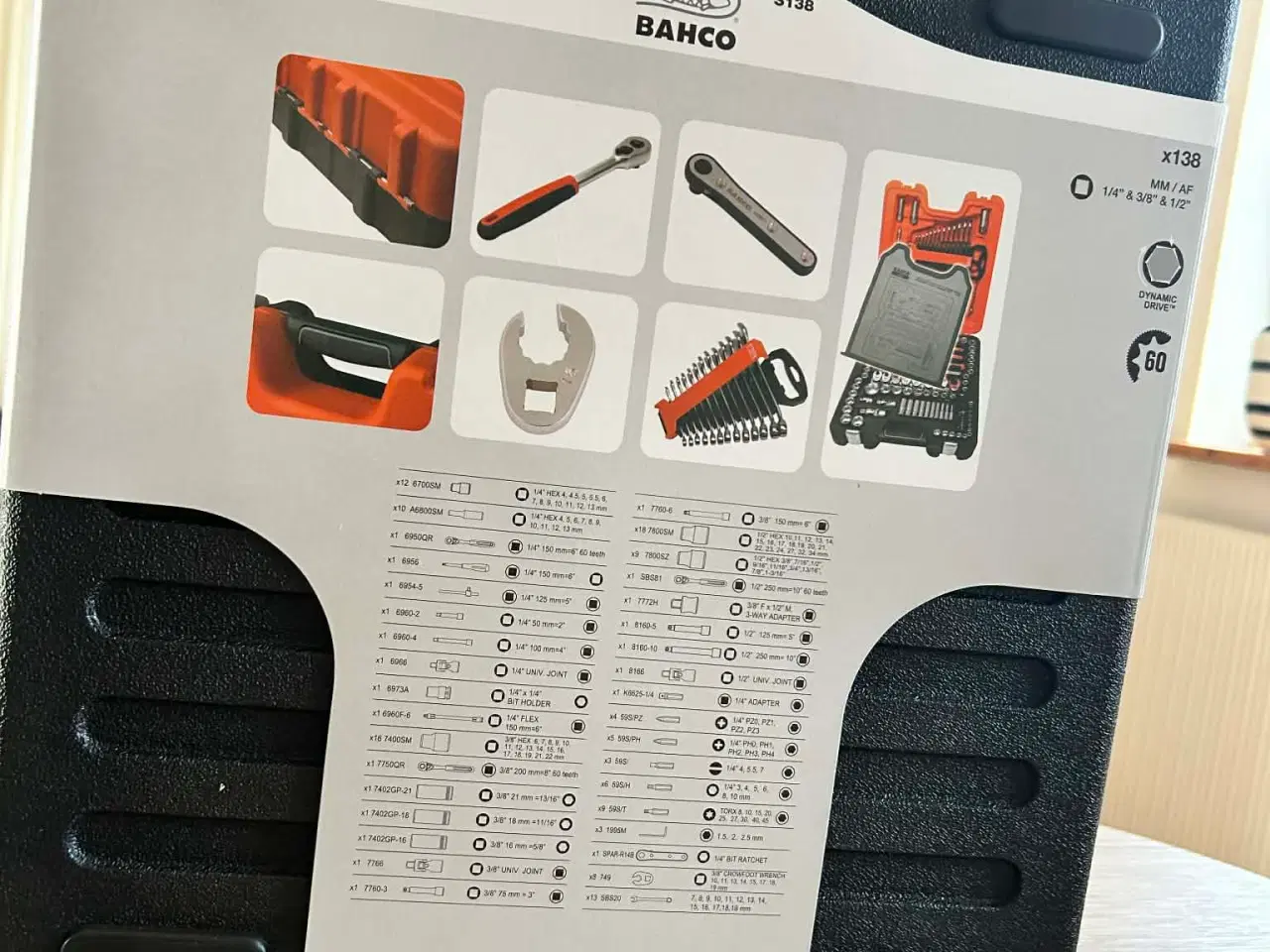 Billede 2 - Bacho topnøgle sæt 138 dele