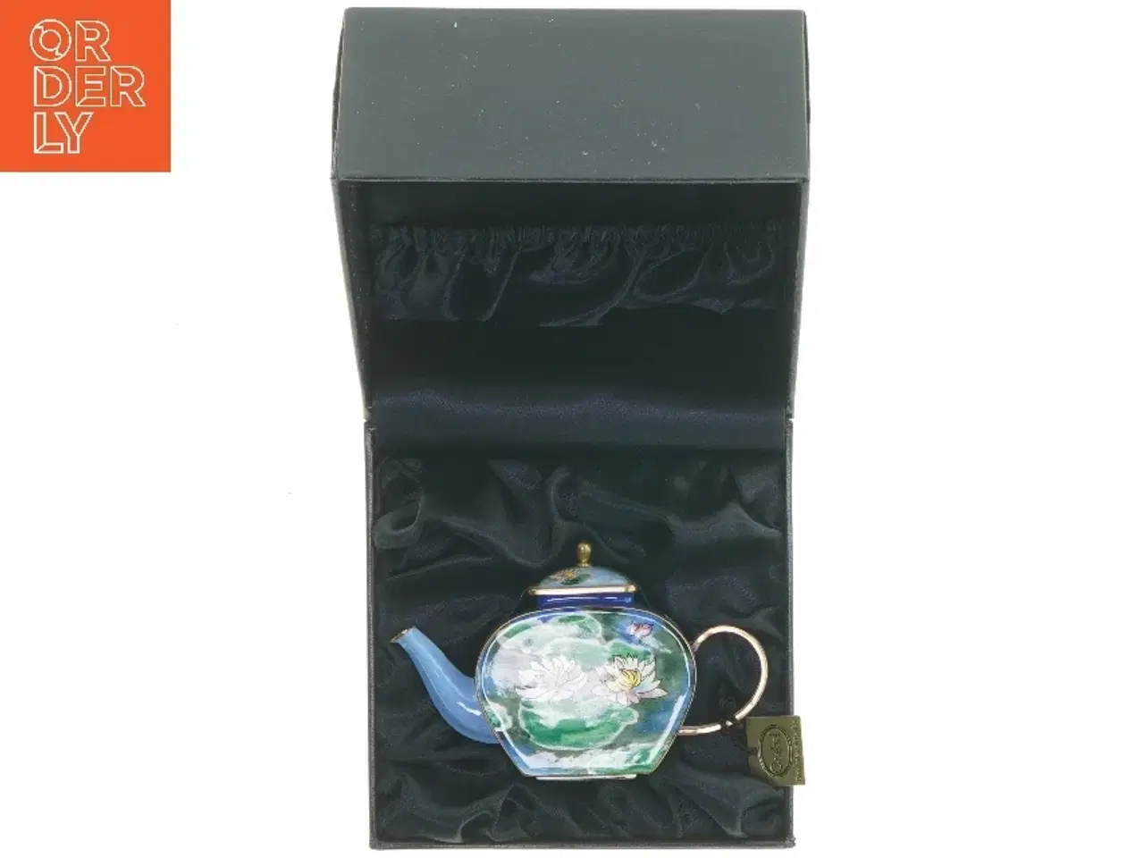 Billede 1 - Dekorativt tekande fra Goebel fra Goebel (str. 13x8,5 cm)