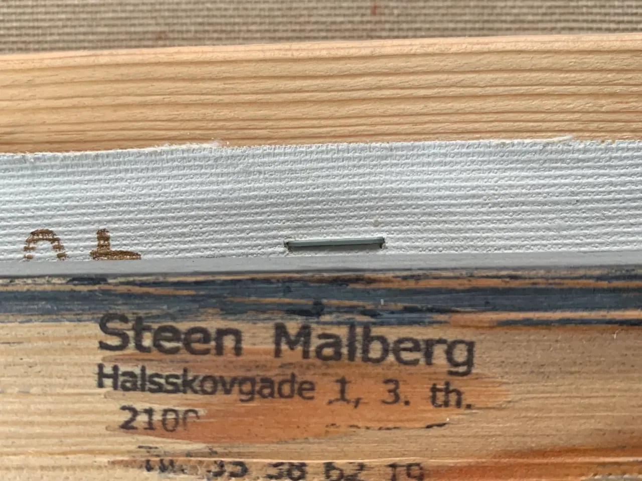 Billede 5 - Moderne maleri af Steen Malberg i douce farver