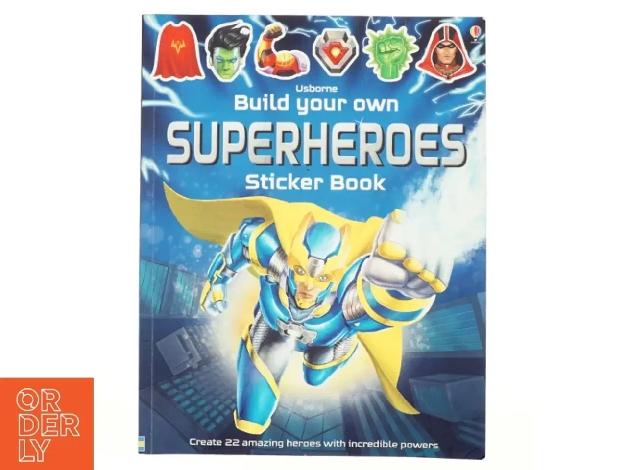 Billede 1 - Build Your Own Superheroes Sticker Book af Simon TUDHOPE (Bog)