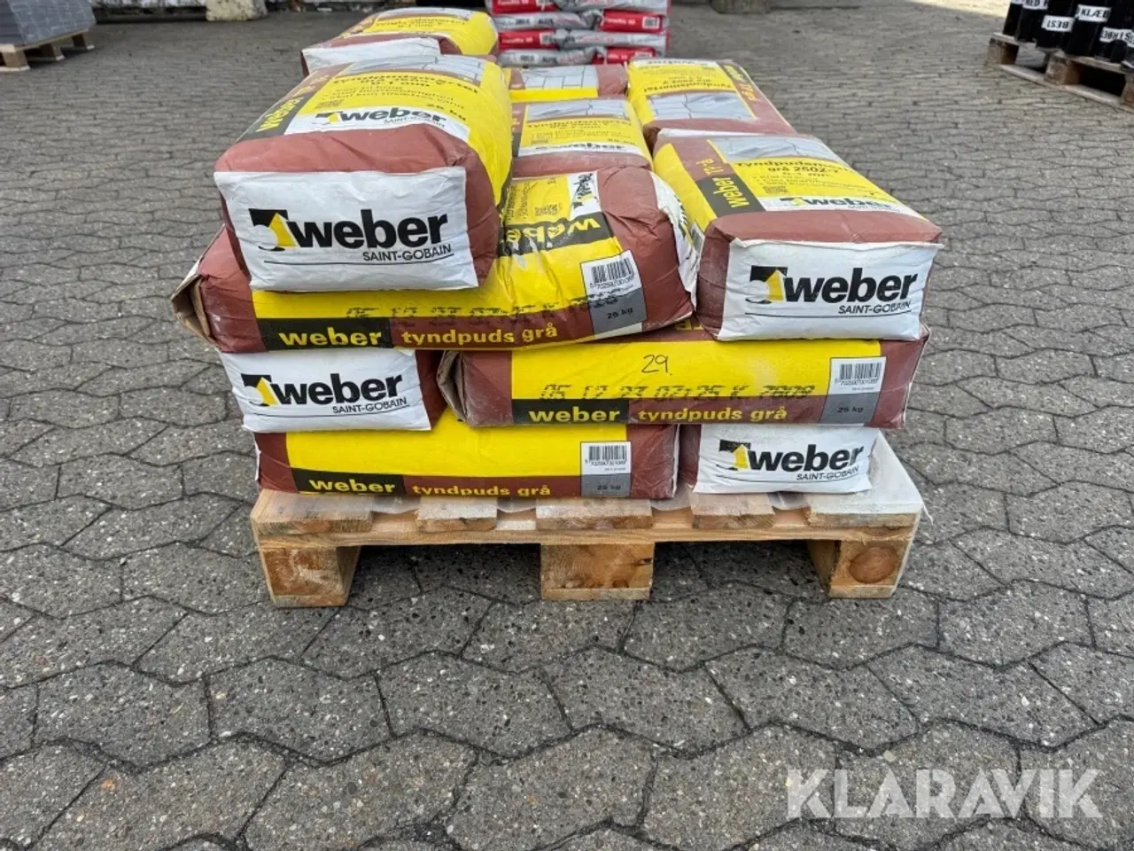 Billede 8 - Tyndpudsmørtel Weber 2502-Y