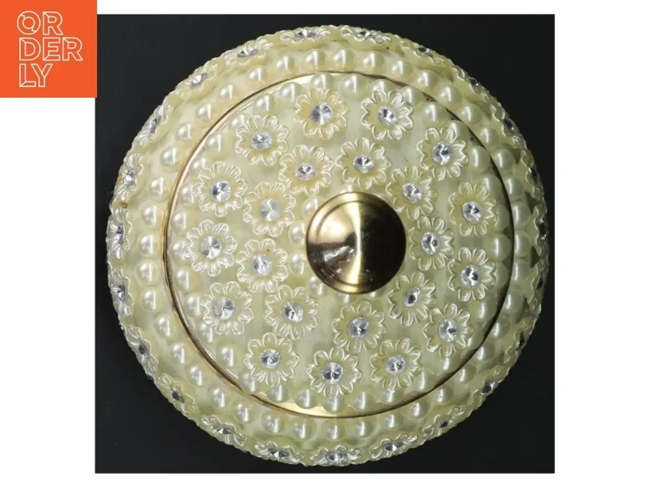 Billede 4 - Dekorativ opbevaringskrukke med låg fra Lifestyle (str. Ø 17 cm)