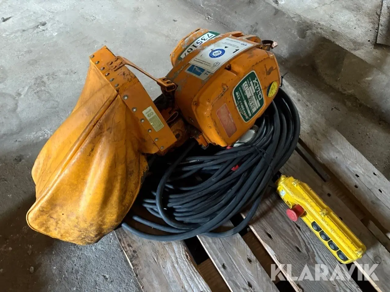 Billede 1 - Løftetalje Kito 1’000 kg.