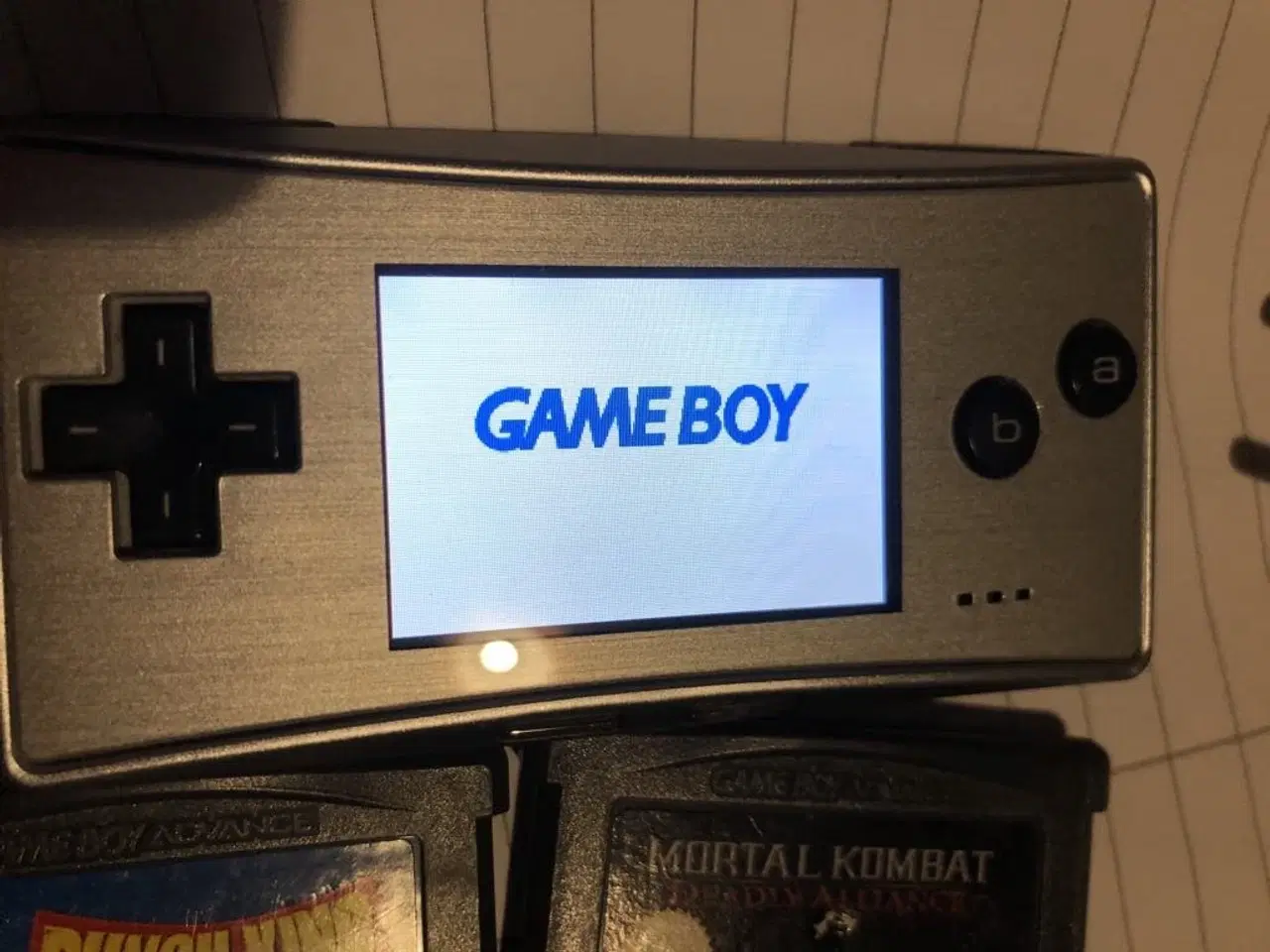 Billede 3 - Gameboy Micro + Mortal Kombat, Super Mario World +