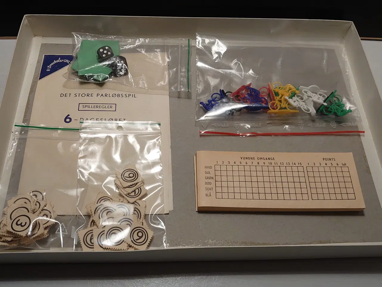 Billede 3 - Det store Parløbsspil, 6-Dagesløbet fra 1960.