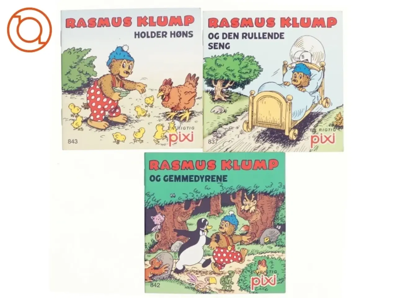 Billede 1 - Pixi bøger med Rasmus Klump
