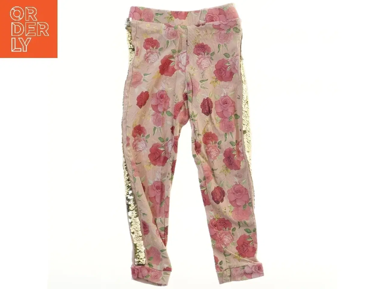 Billede 1 - Børnebukser med blomster fra Krymmel (str. 98)