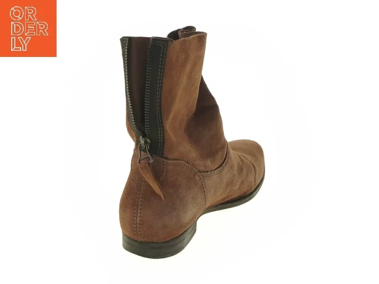 Billede 4 - Brune støvler med lynlås fra Tamaris (str. 41 )