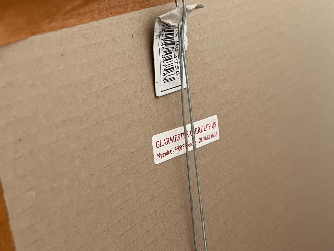 Billede 4 - Flot spejl med kobber og facet. Spécial lavet. 