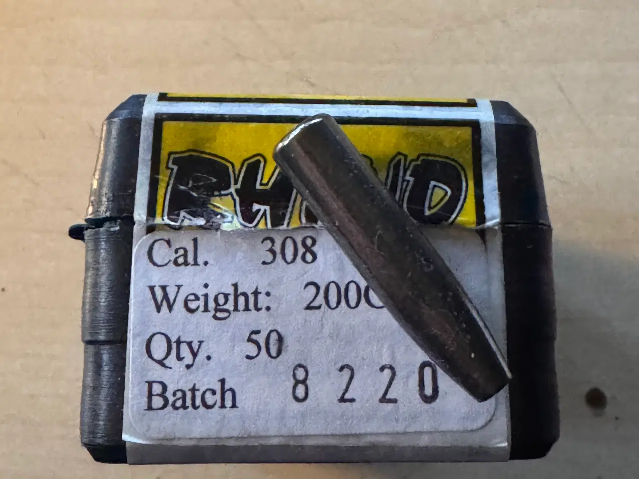 Billede 1 - Projektiler .308 Rhino bonded 200gr