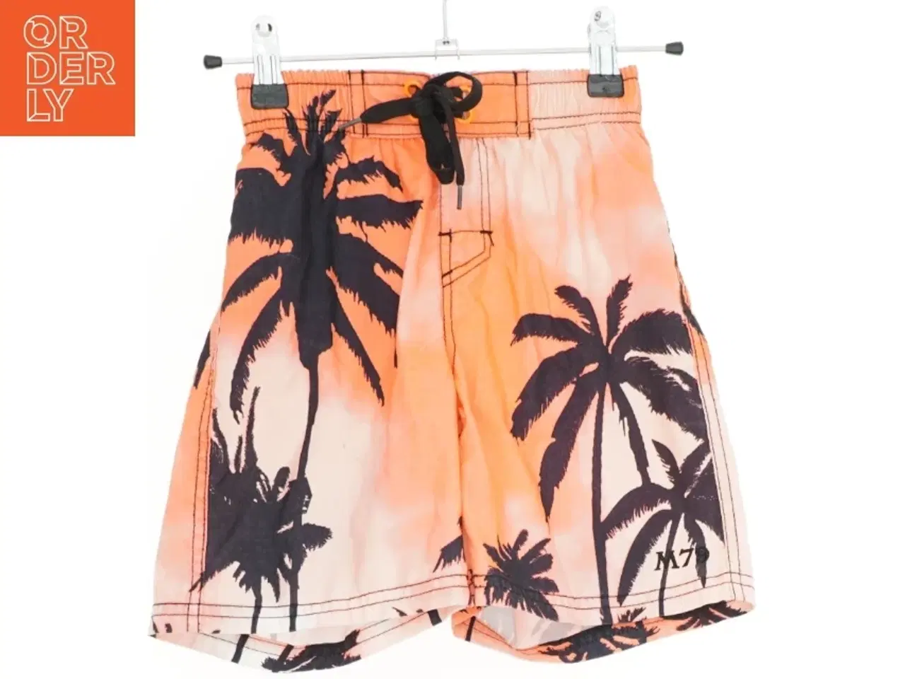 Billede 1 - Orange badebukser med palmetræsmønster fra We Make Sport Alive (str. 116)