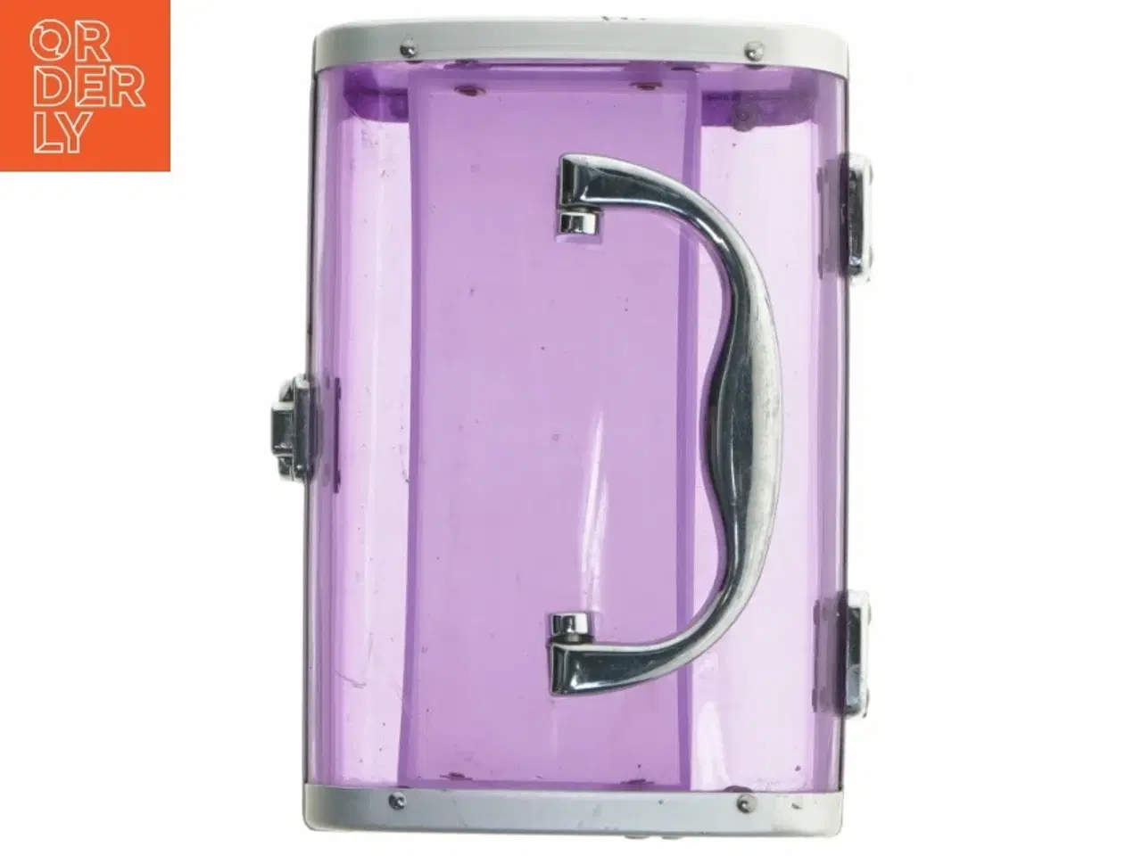 Billede 6 - Lille transparent smykkeskrin (str. 18x12x12 cm)