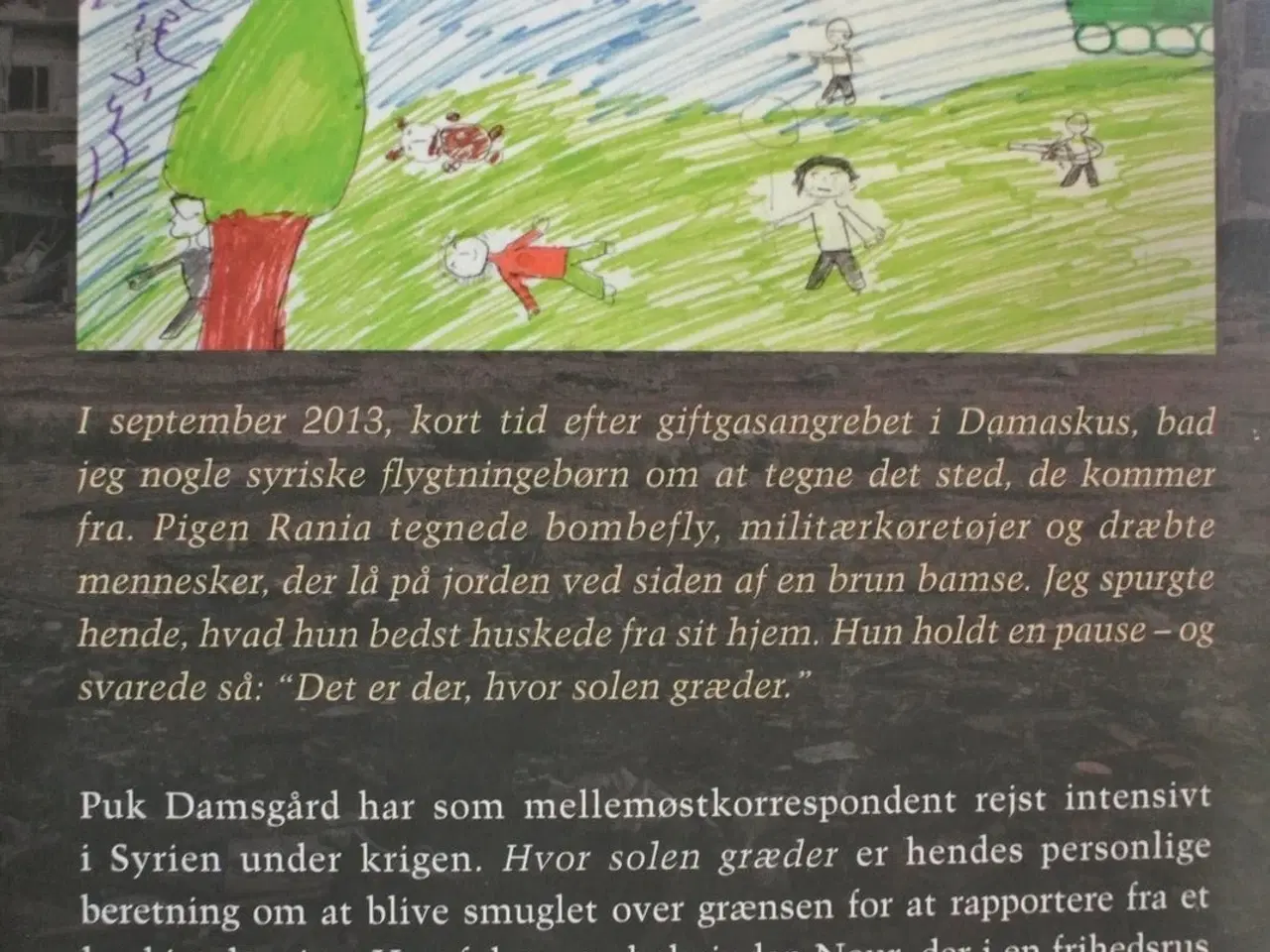 Billede 3 - hvor solen græder - en fortælling fra syrien, af p