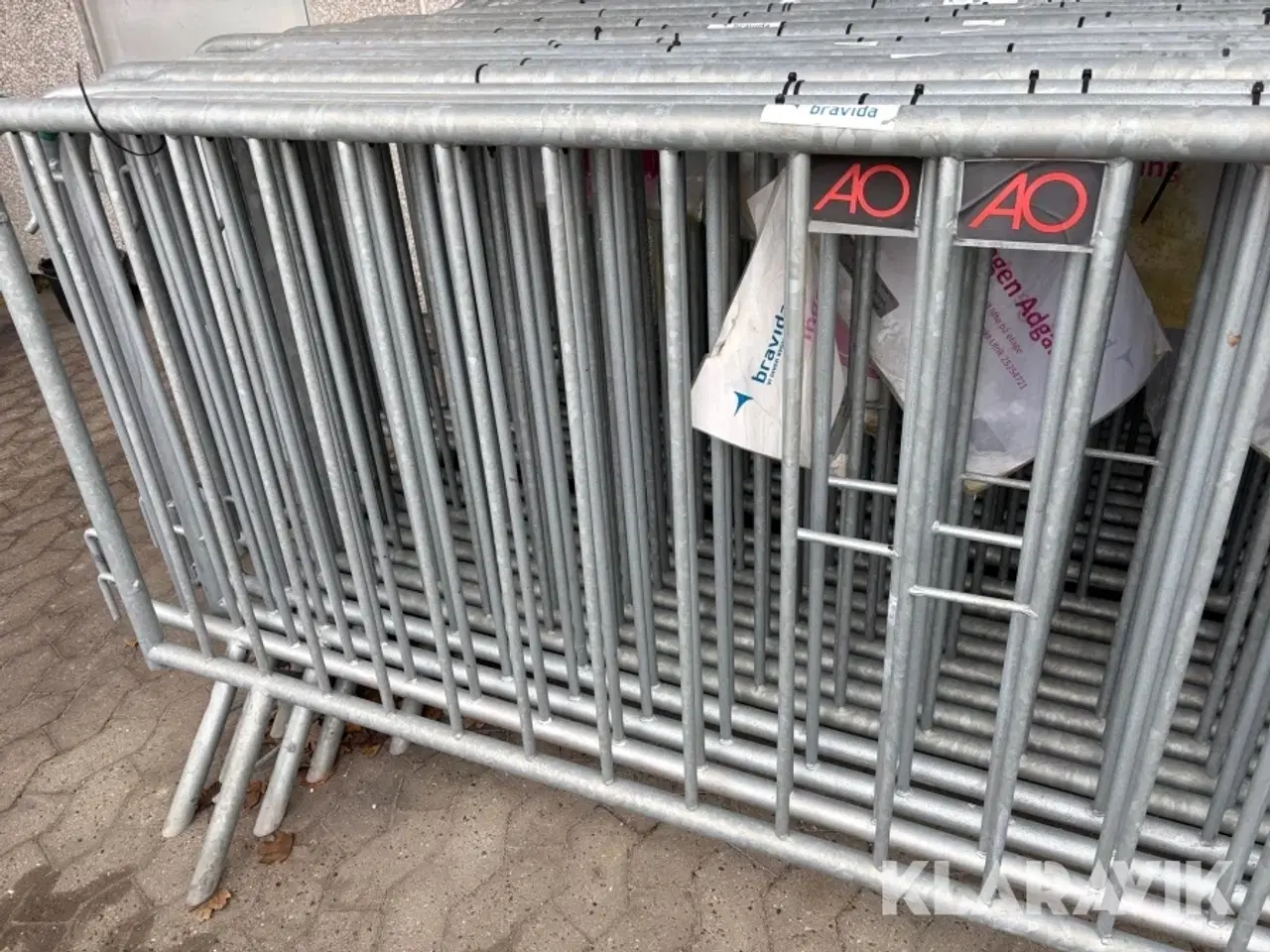 Billede 8 - Galvaniseret afspærringshegn 27 fag