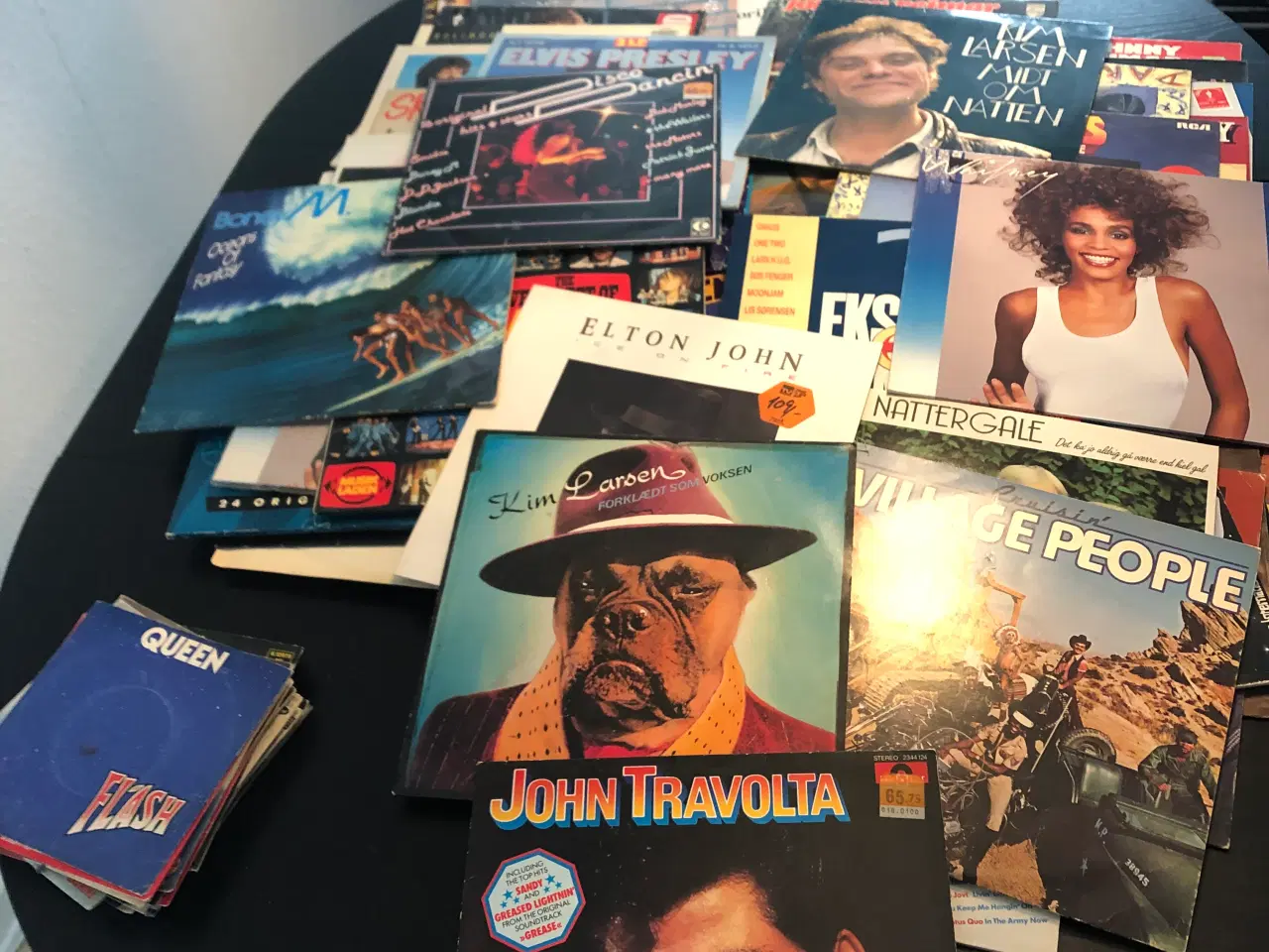 Billede 1 - LP'er, Vinyl Sælges samlet 62 album 21 singler