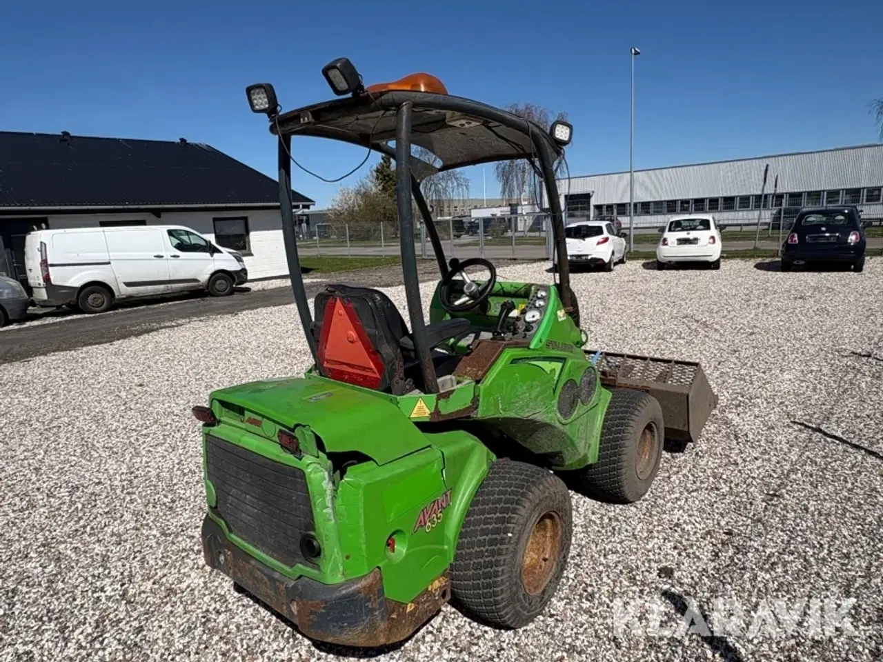 Billede 5 - Minilæsser Avant 365 staldkat med skovl og gafler