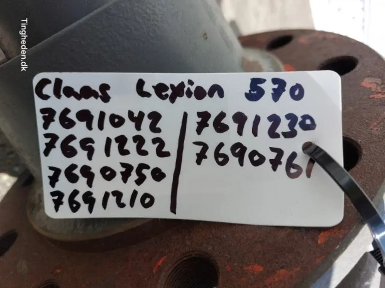 Billede 2 - Claas Lexion 570 Bagaksel 07691001