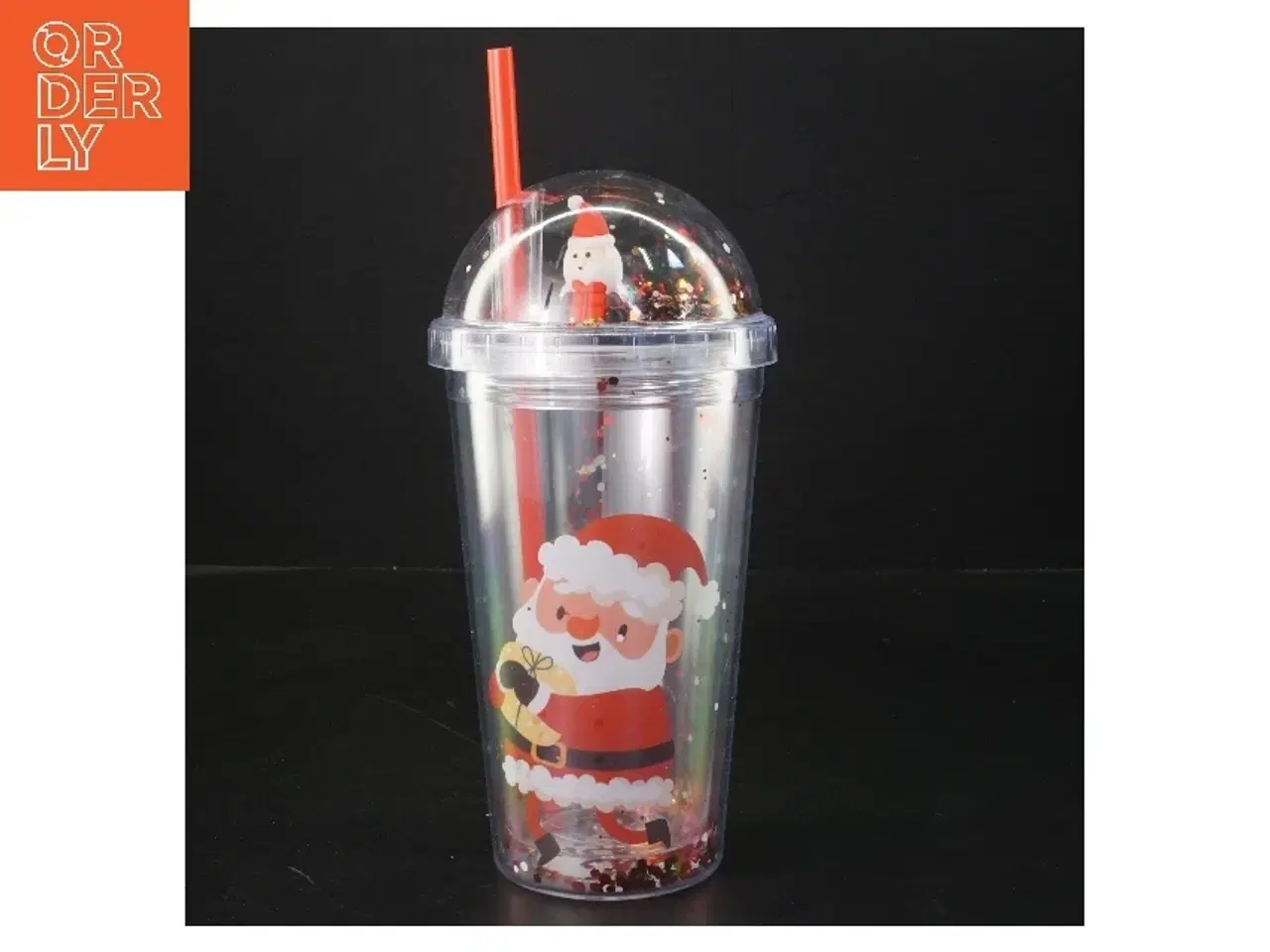 Billede 1 - Julekrus med motiv (str. 21 cm)