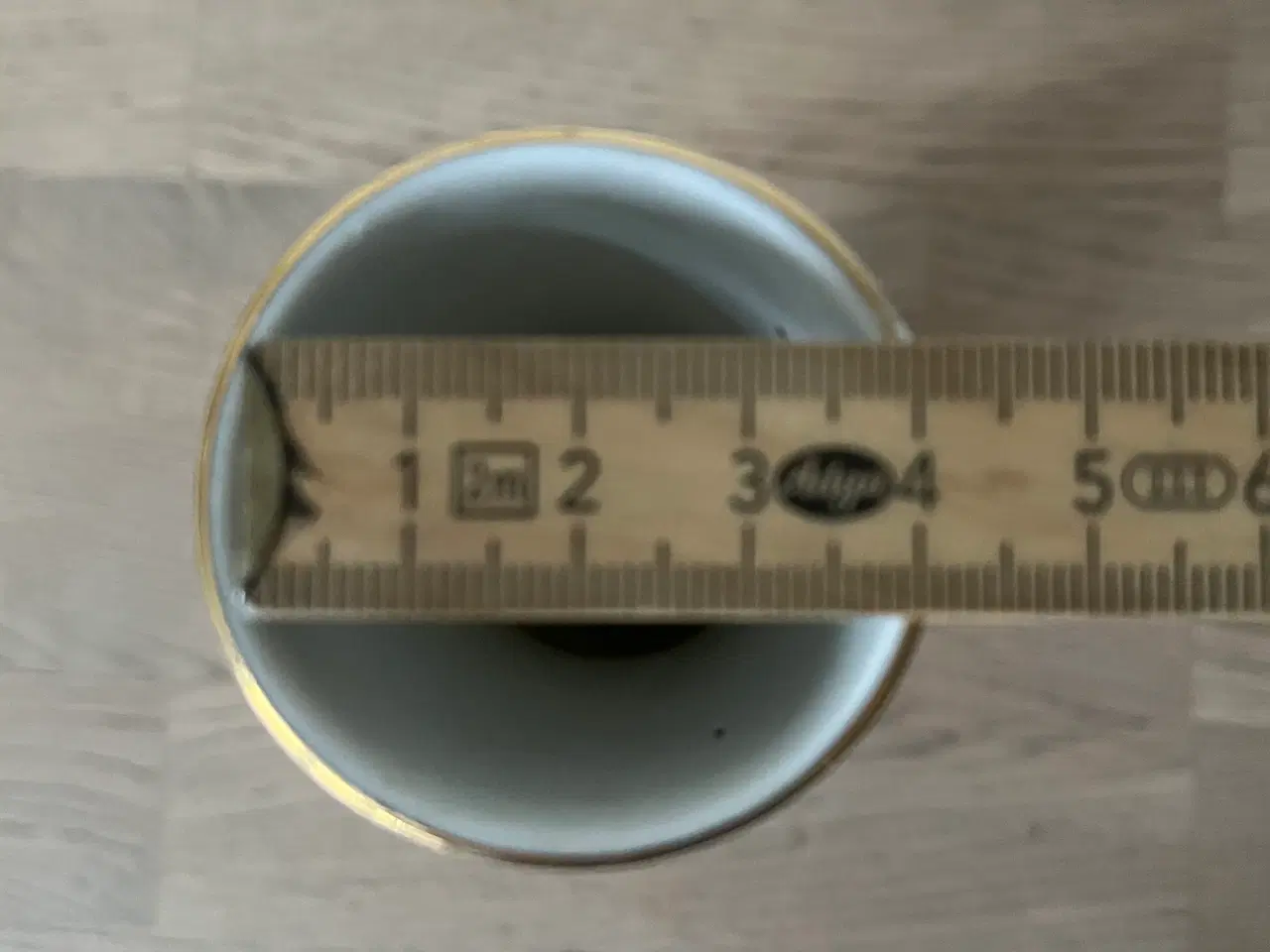 Billede 5 - Flot vase med blomster-dekoration