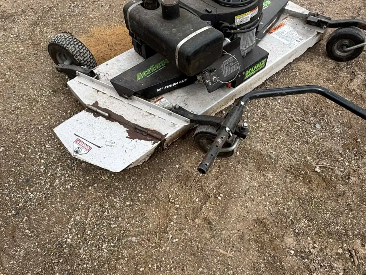 Billede 1 - Kunz finish cut 60" 