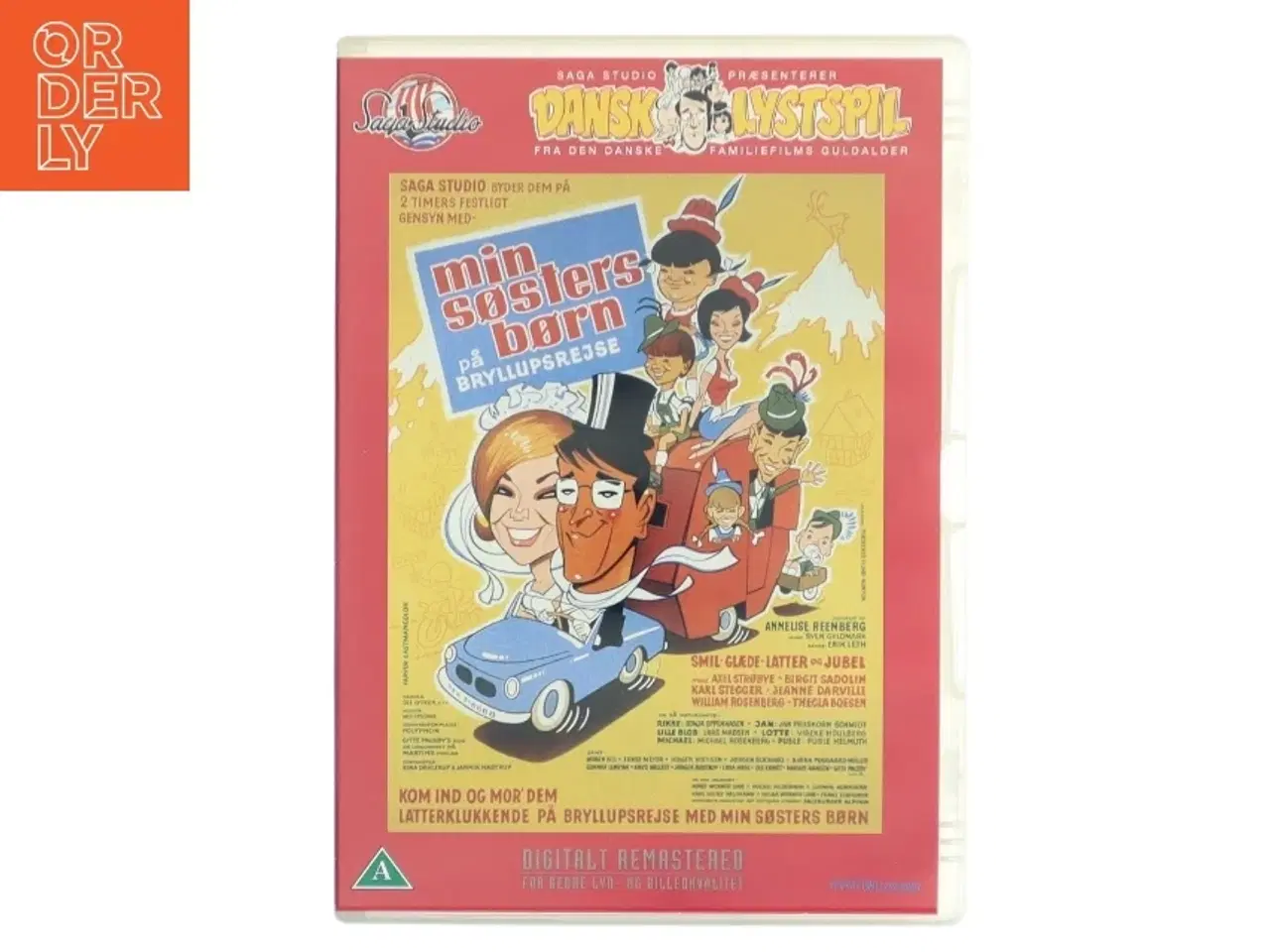 Billede 1 - Min søsters børn på bryllupsrejse DVD fra Saga Studio med Axel Strøbye (DVD)