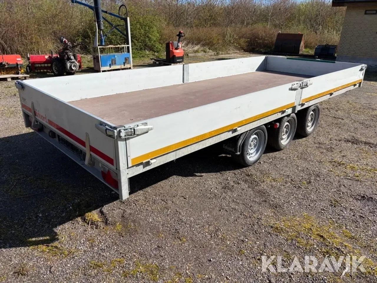 Billede 3 - Trailer Eduard 3 akslet - 3500kg