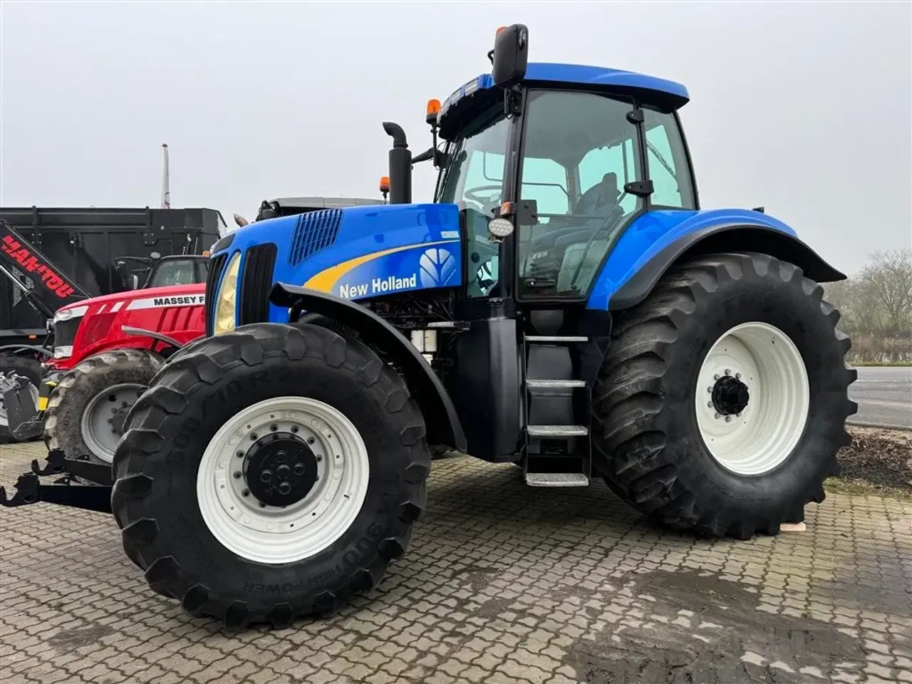 Billede 2 - New Holland T8050 MED AFFJEDRET FORAKSEL!