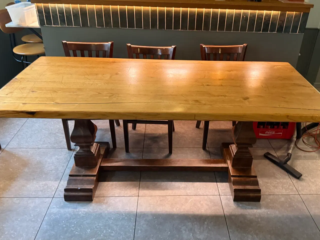 Billede 1 - Plankebord med forlængerplader 