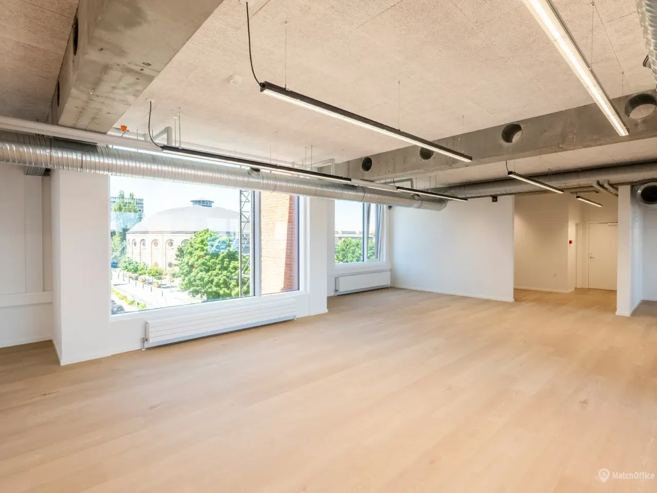 Billede 5 - Nyistandsatte kontorer med udsigt til Østre Gasværk