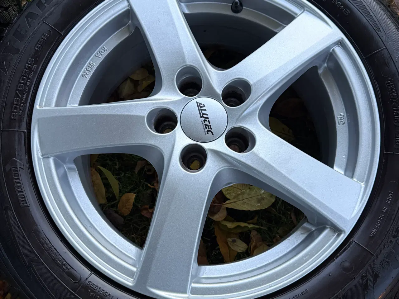 Billede 6 - Vinterhjul,5x100 alu 205/60-16 VW-Skoda-Seat