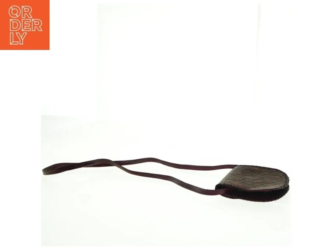 Billede 3 - Lille skuldertaske i skind med mønster (str. 16 x 12 cm)