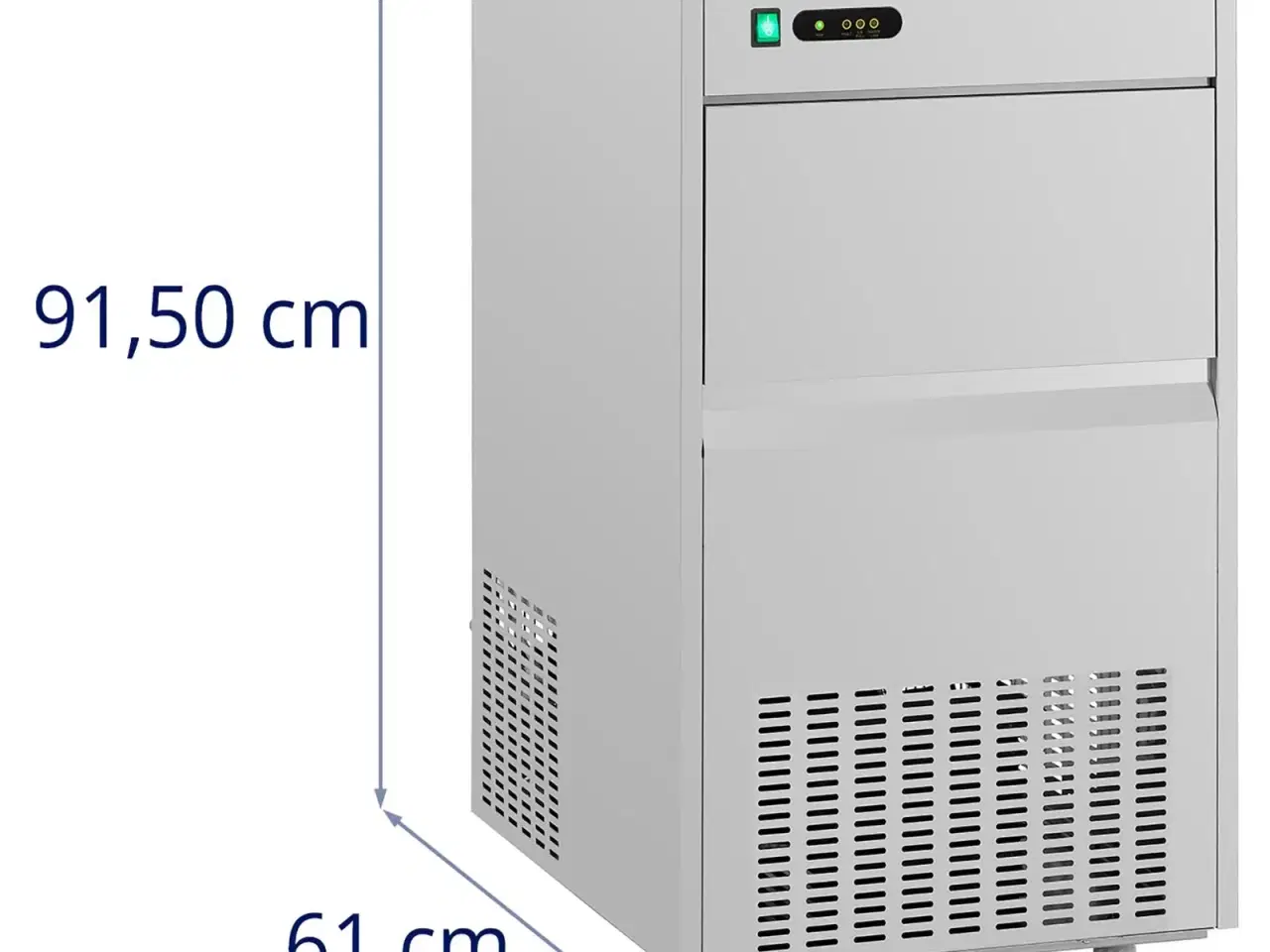 Billede 6 -  Isterningmaskine 50 kg/24 t – 610 x 500 x 915 mm