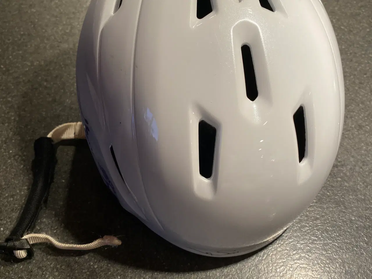 Billede 2 -  Skihjelm Pearl white