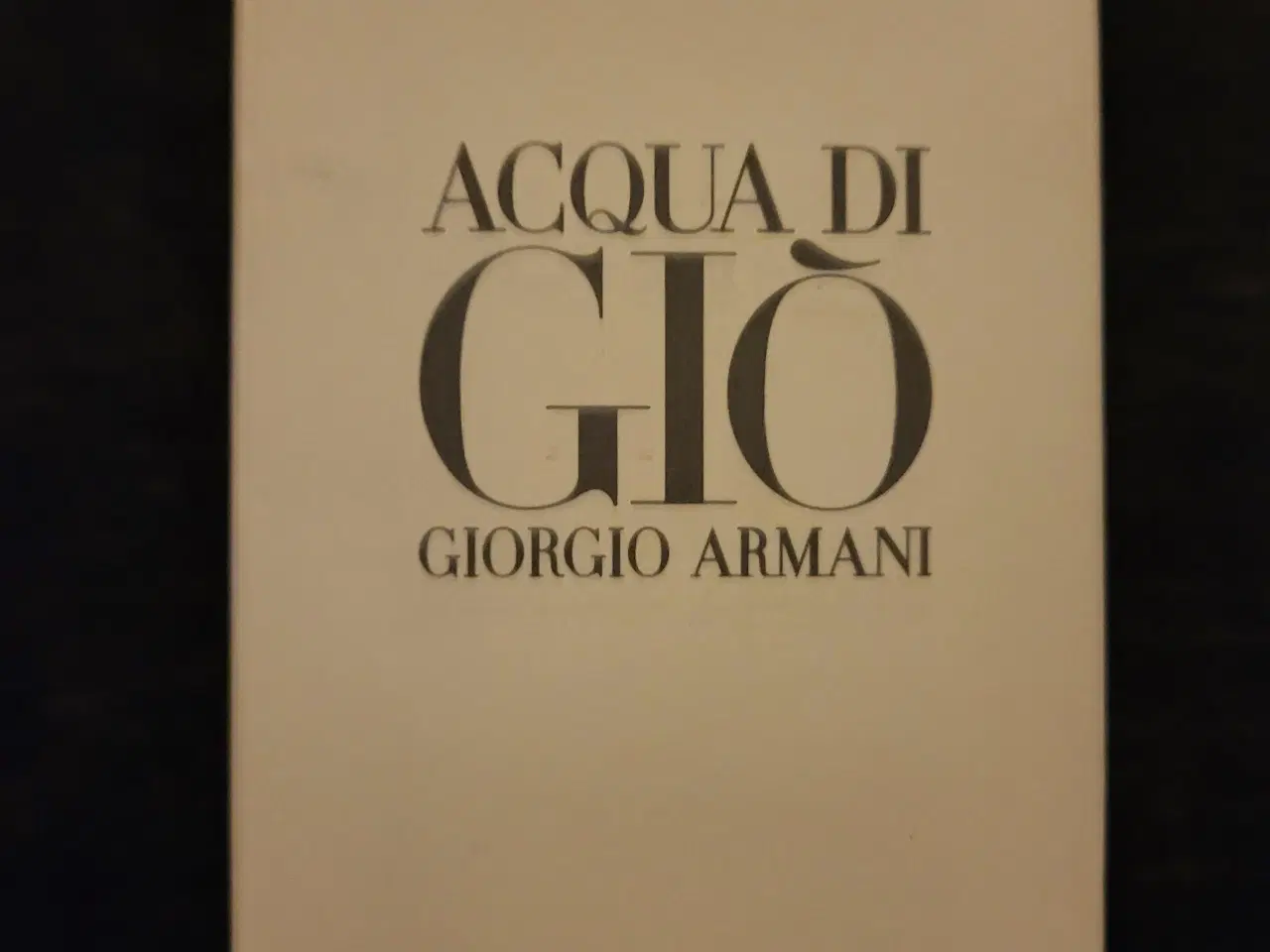 Billede 1 - Giorgio Armani 200 ml edt