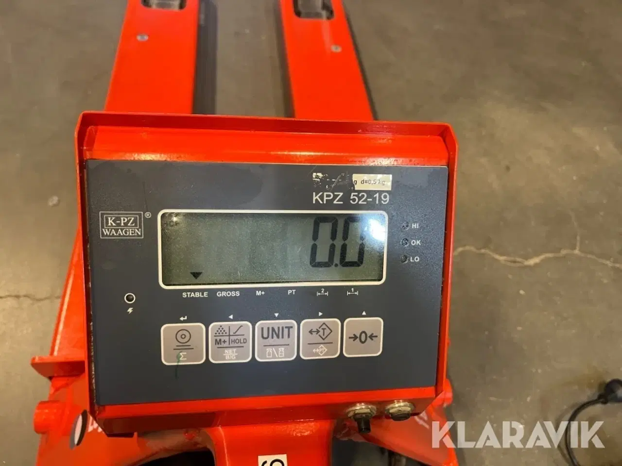 Billede 7 - Palleløfter Logitrans WSP2200 med vægt