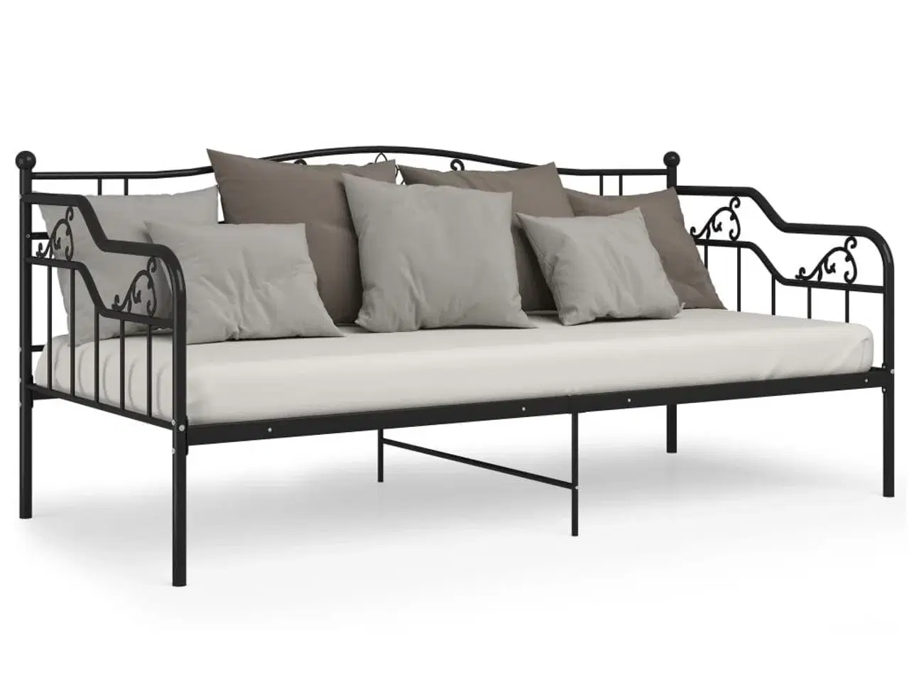 Billede 8 - Sengestel til sovesofa 90x200 cm metal sort