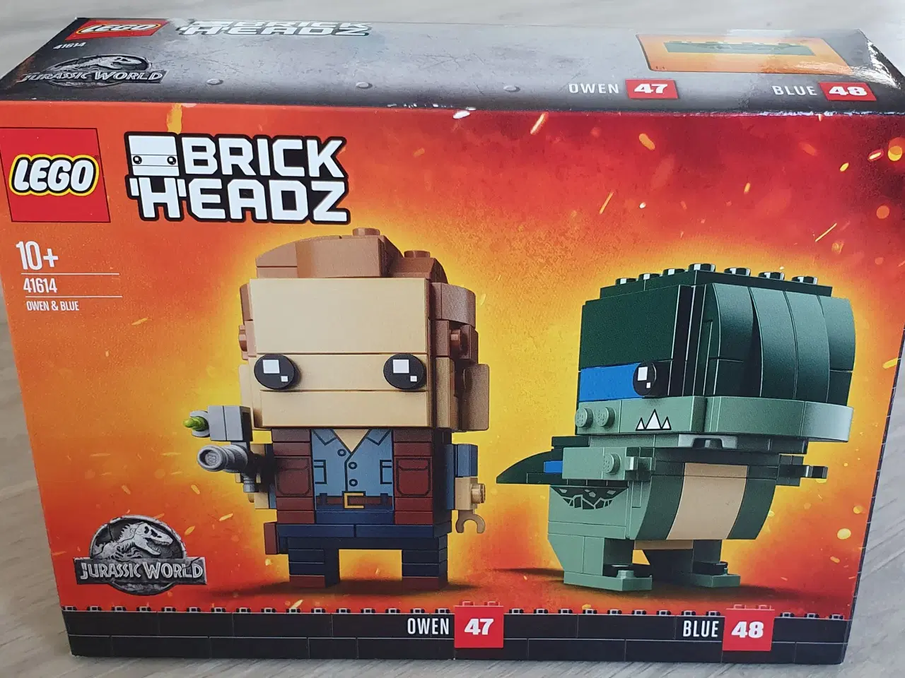 Billede 1 - BrickHeadz, Owen og Blue, 41614