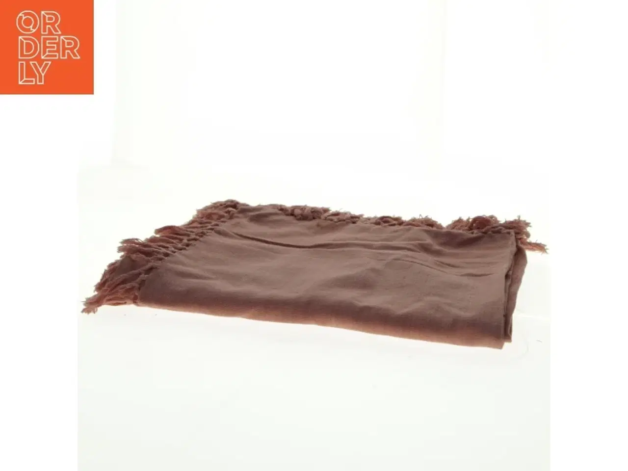 Billede 3 - Dug med frynser (str. 175 x 130 cm)