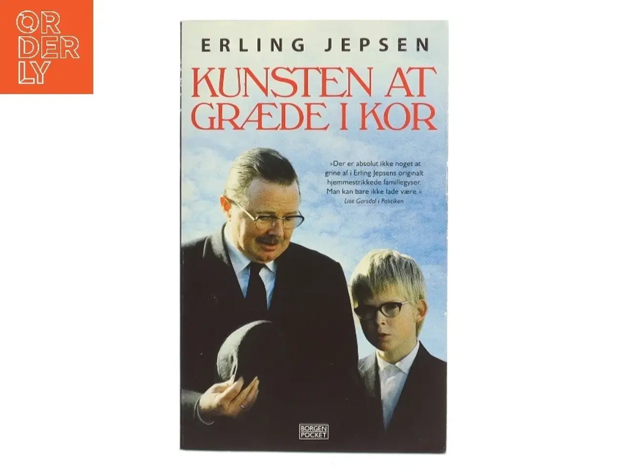 Billede 1 - Kunsten at græde i kor : roman af Erling Jepsen (f. 1956) (Bog)