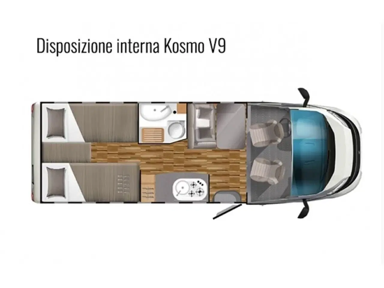 Billede 25 - 2022 - Laika Kosmo Compact 9   Slank og smidig model, perfekt til snoede kystveje. Automatgear.