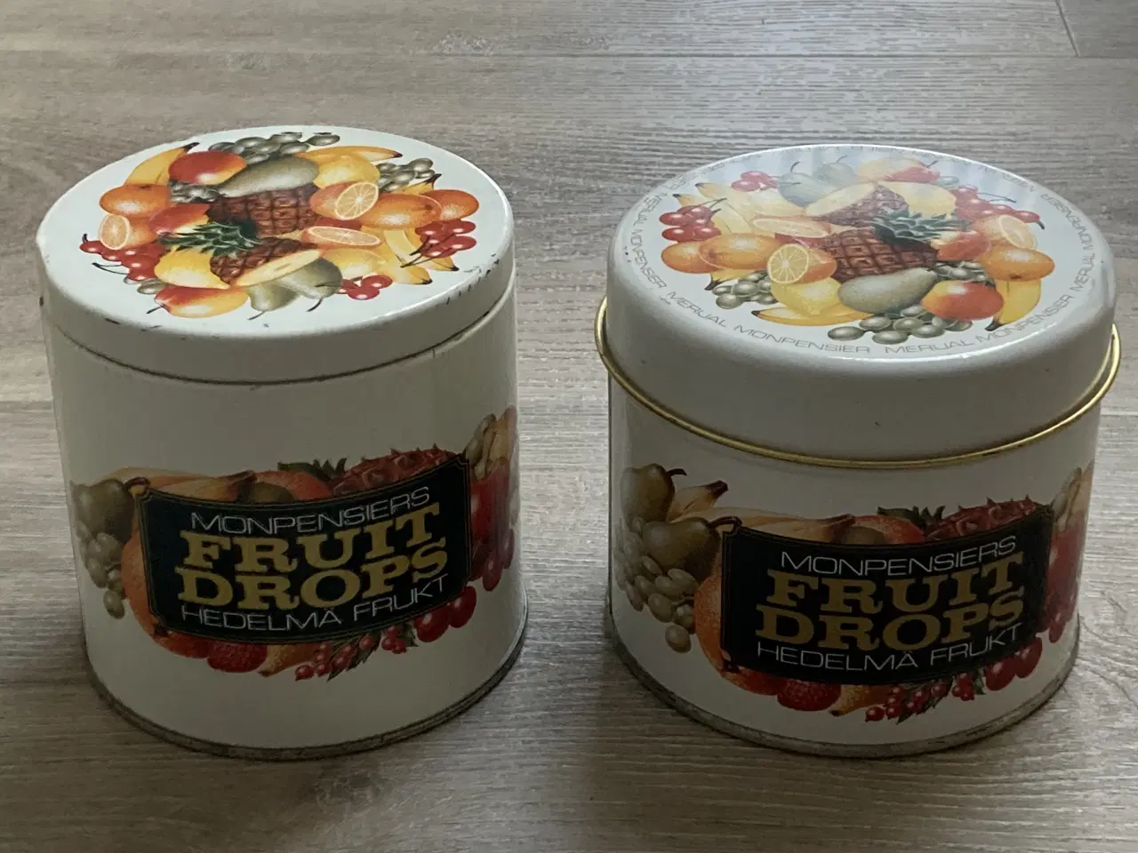 Billede 1 - Monpensiers Fruit Drops metaldåser